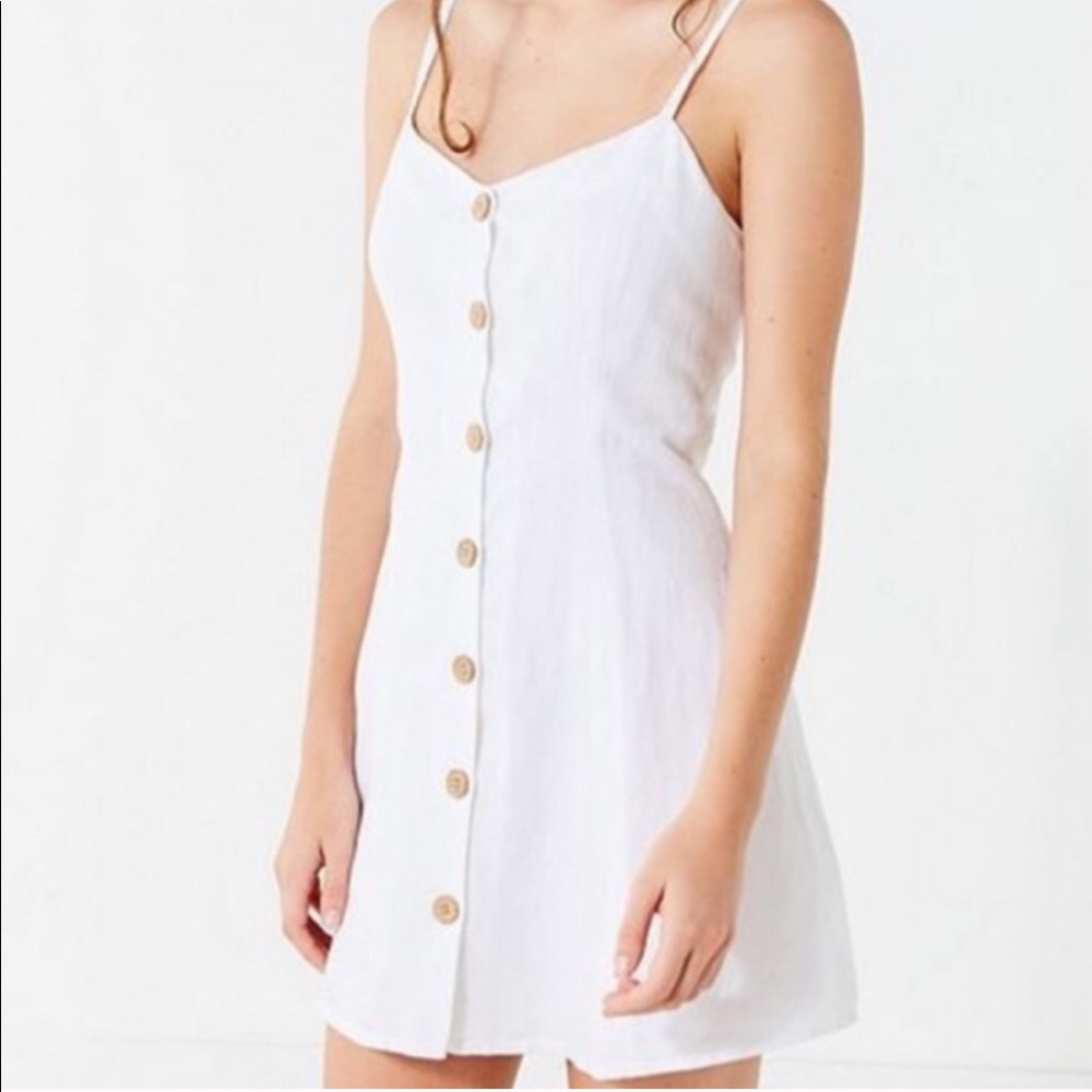 ❌ SOLD- Urban Outfitters White Button Dress